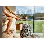 5 Person Outdoor Sauna with Shower