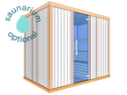 5 Person Spacious Indoor Traditional Finnish Sauna