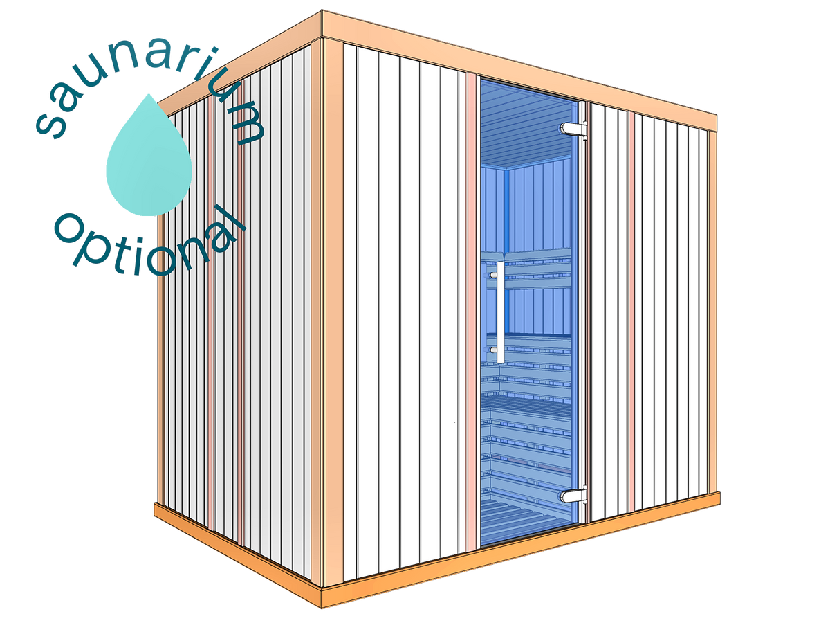 5 Person Spacious Indoor Traditional Finnish Sauna