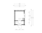 Compact Outdoor Sauna Cottage — 4 Person