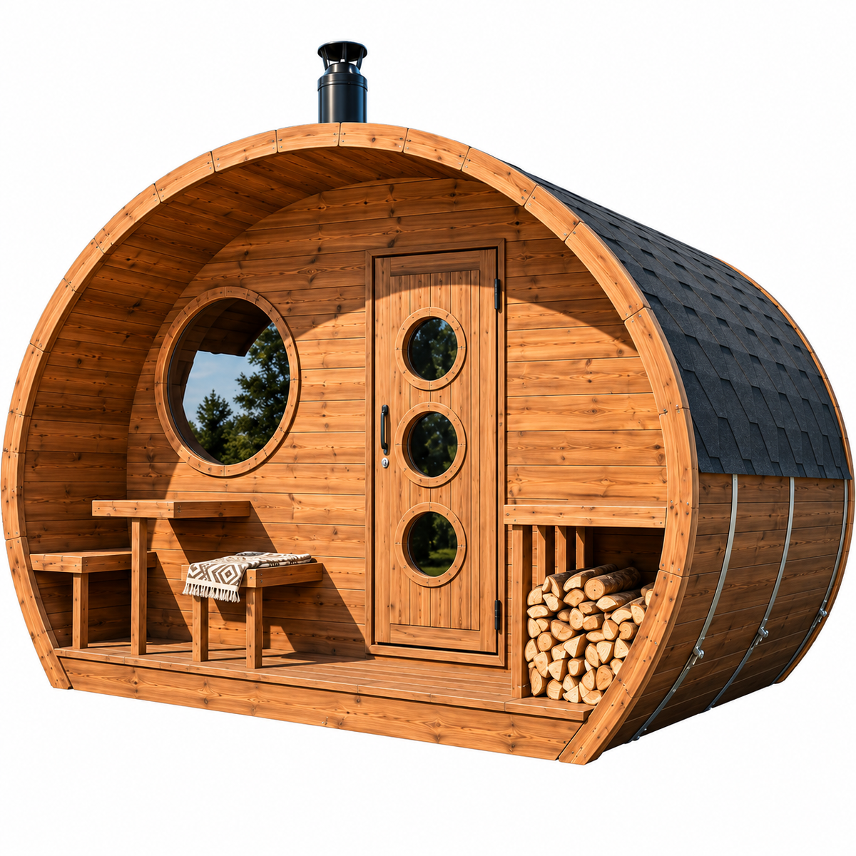 G11 8-Person Outdoor Sauna