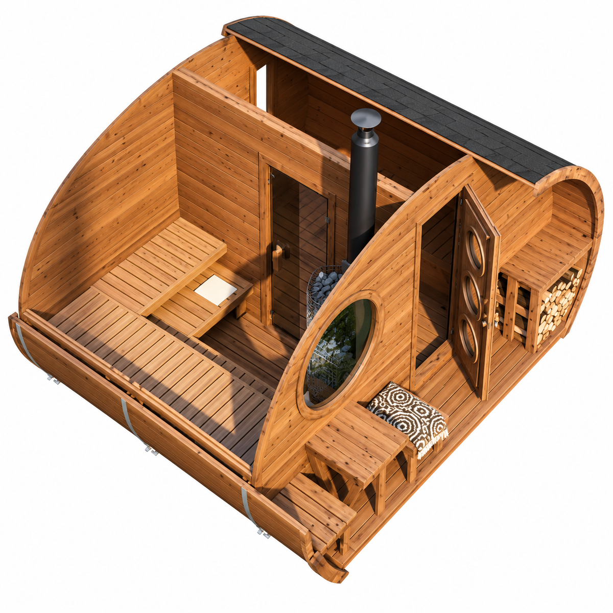 G11 8-Person Outdoor Sauna