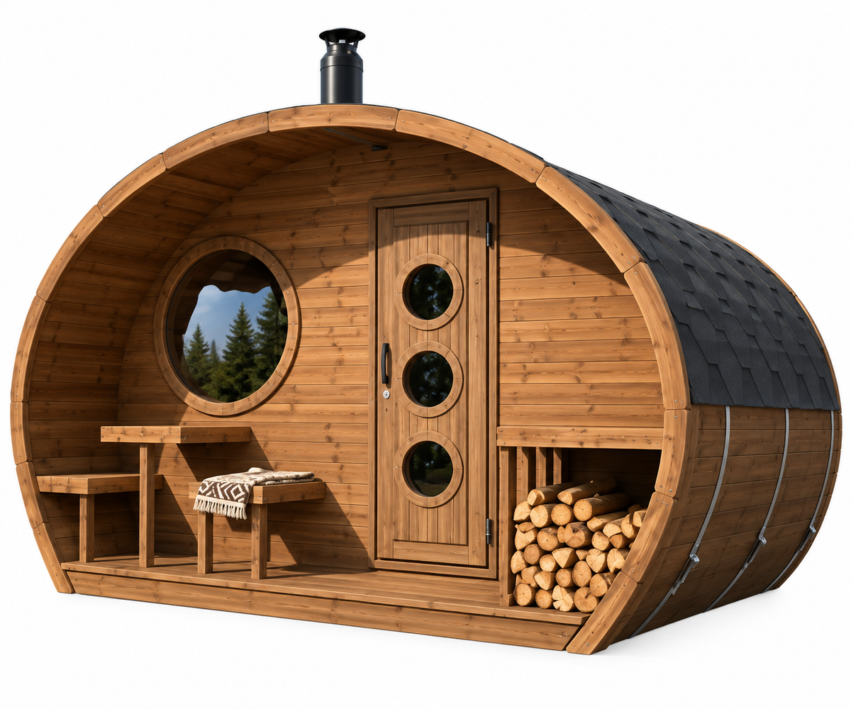 G11 8-Person Outdoor Sauna