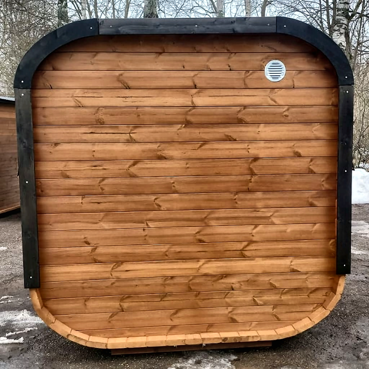 2 Person Compact Thermowood Outdoor Sauna