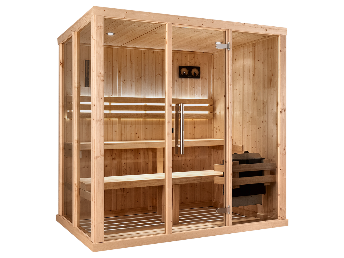 3 Person Indoor Traditional Finnish Sauna