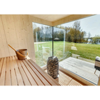 5 Person Outdoor Sauna with Shower