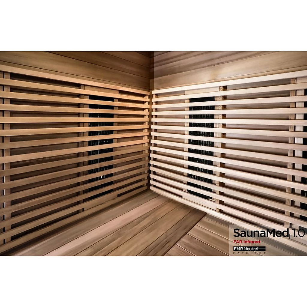 SaunaMed by Cartvora — 4–5 Person Luxury FAR Infrared Sauna