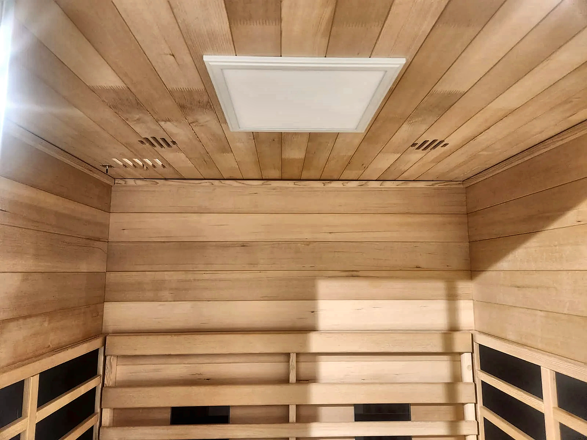 2 Person Full Spectrum Infrared Sauna with Chromotherapy