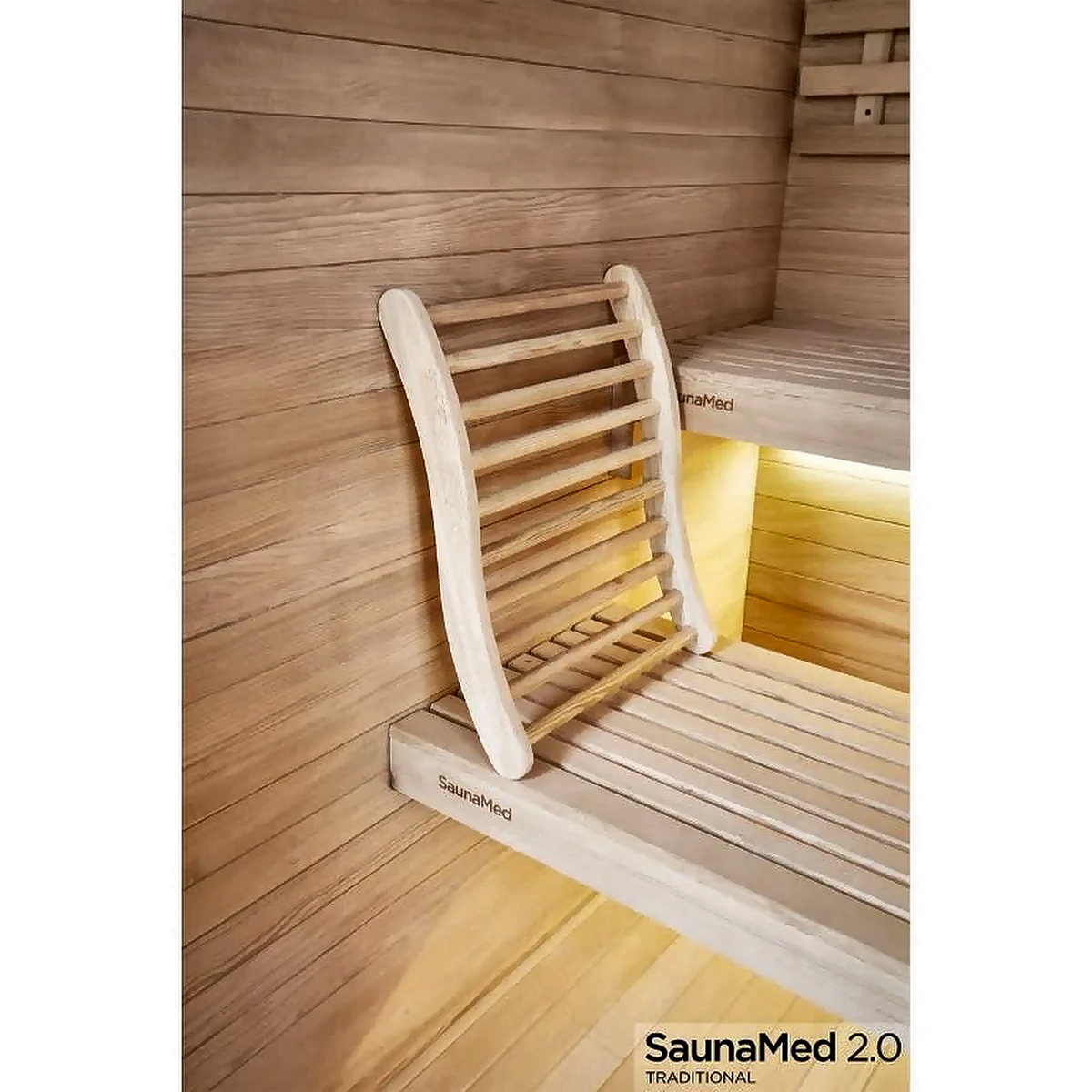 6 Person Traditional Hemlock Indoor Sauna