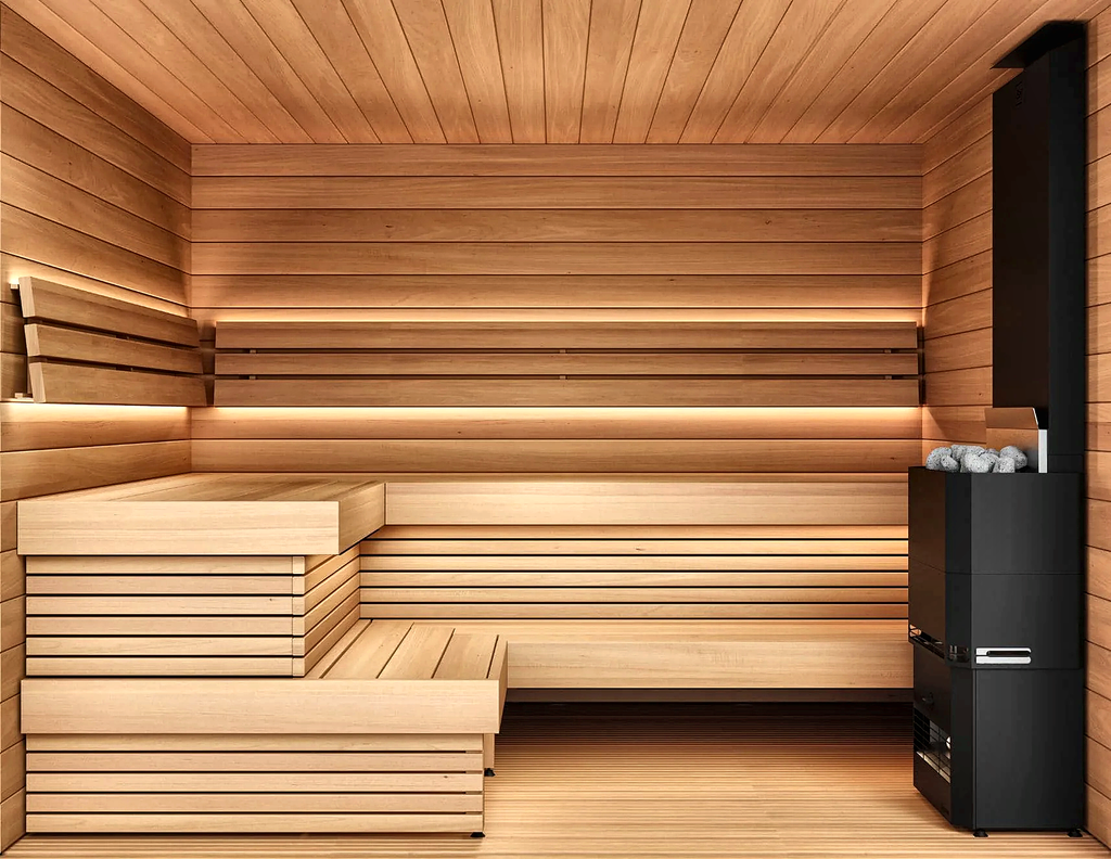 5 Person Thermo-Aspen Outdoor Sauna Cabin