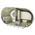 6–8 Person Nordic Spruce Outdoor Sauna