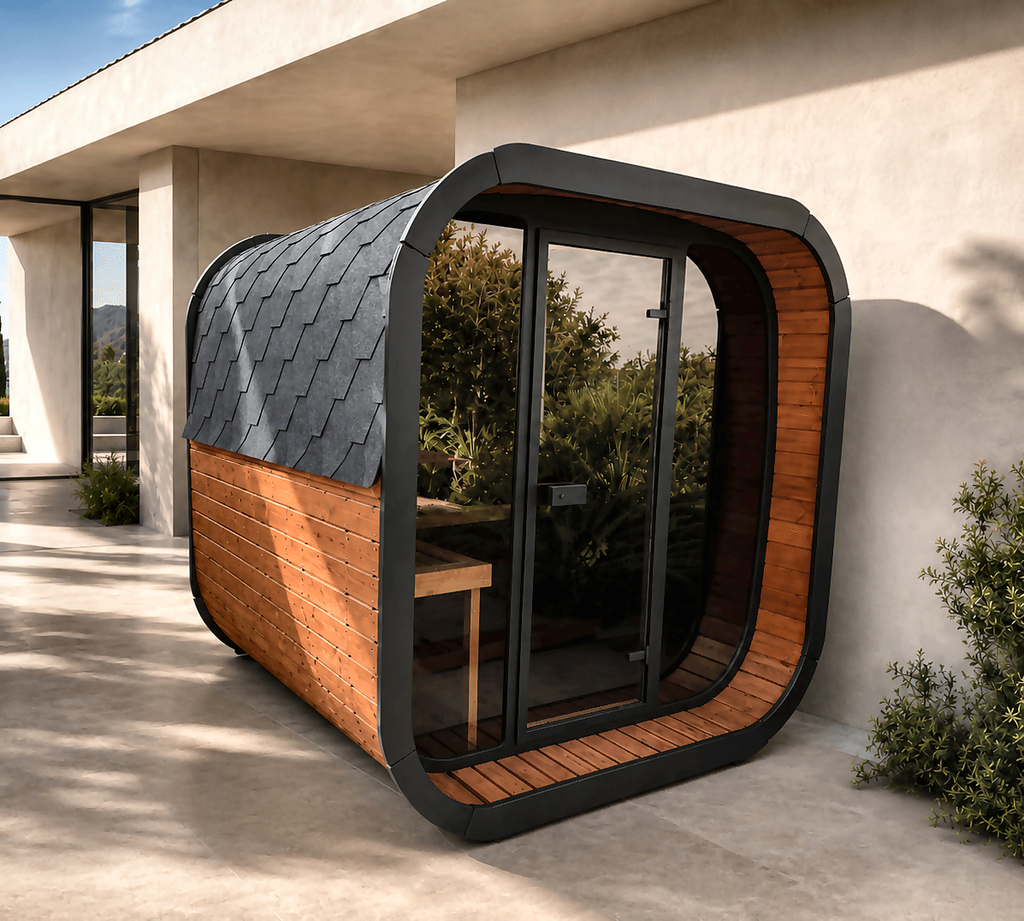Outdoor Cube 220 Sauna by Cartvora — 2–3 Person