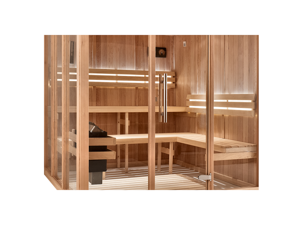 5 Person Square Indoor Traditional Finnish Sauna
