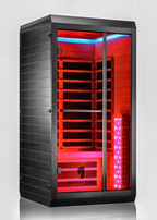 1–2 Person Smart Far Infrared Sauna with Red Light