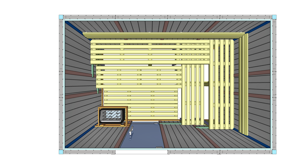5 Person Large Indoor Traditional Finnish Sauna