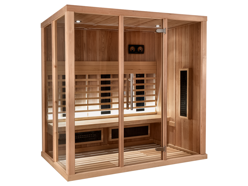 3 Person Spacious Indoor Infrared Sauna