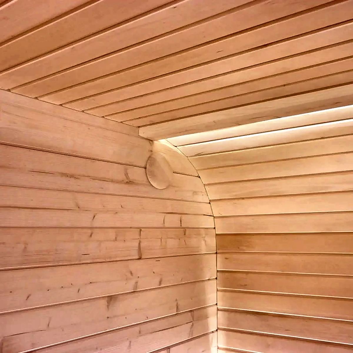 Outdoor Sauna — 6–8 Person with Changing Room