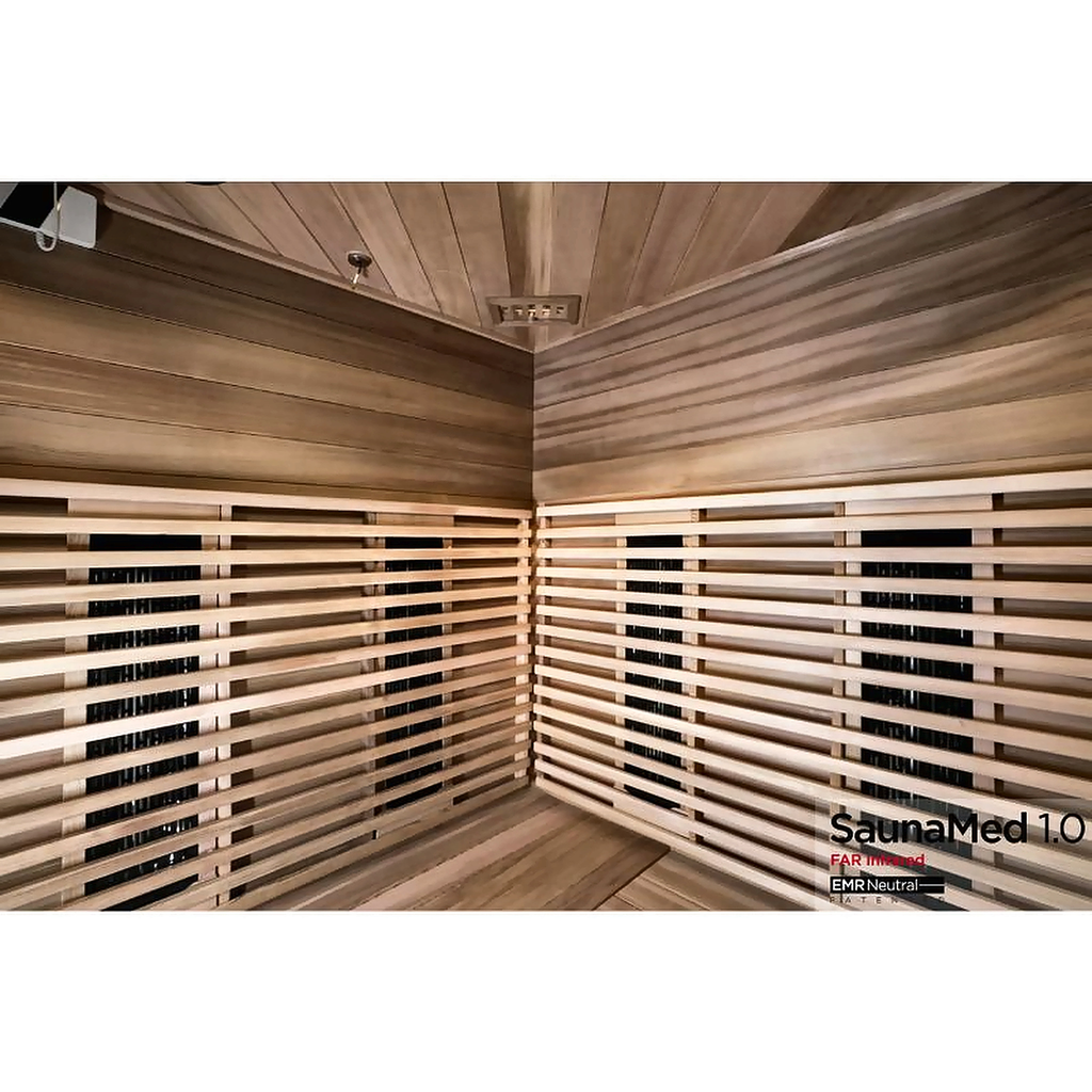 SaunaMed by Cartvora — 4–5 Person Luxury FAR Infrared Sauna