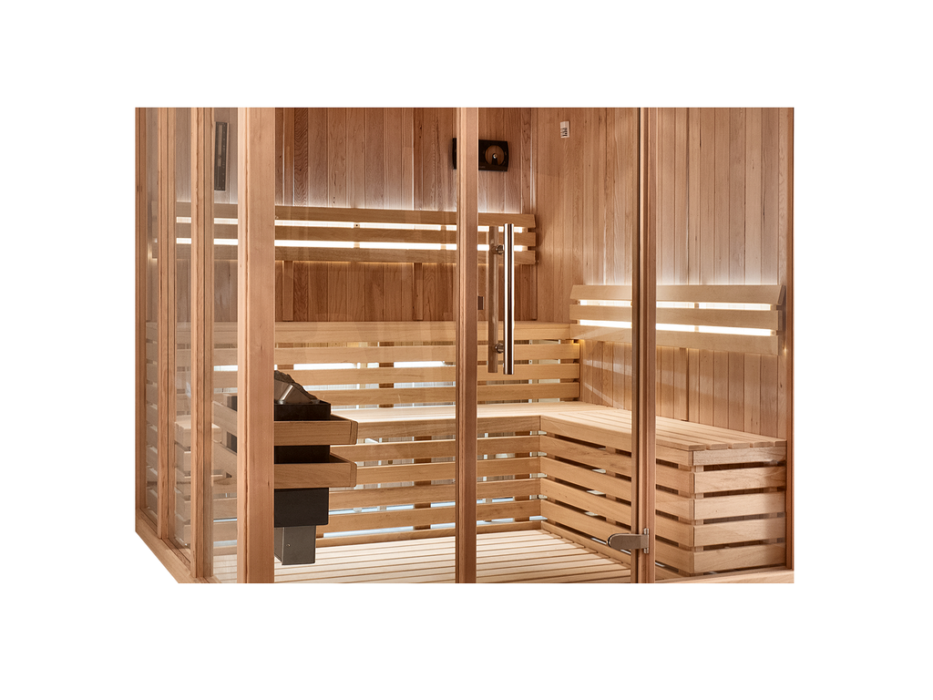 5 Person Square Indoor Traditional Finnish Sauna