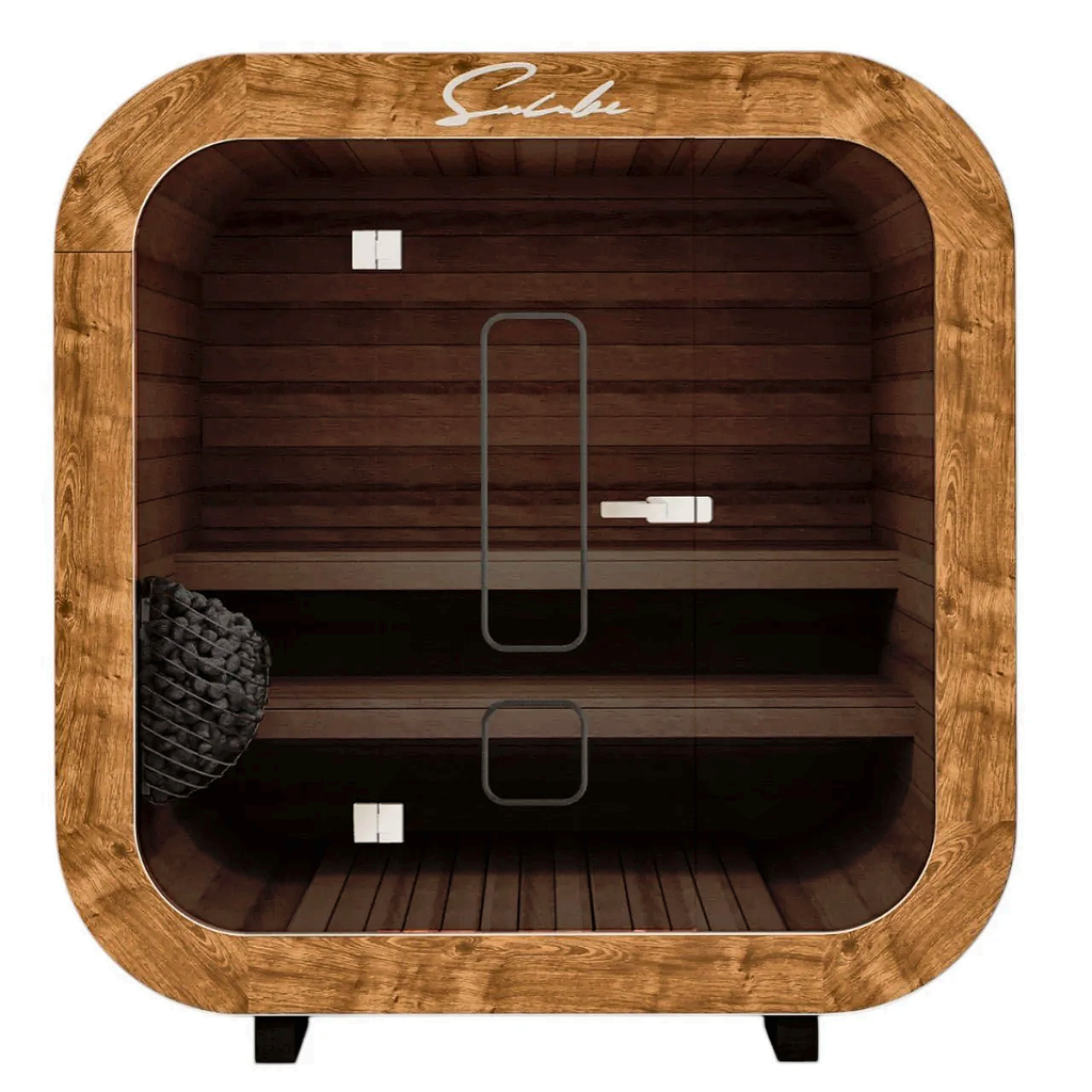 2–4 Person Compact Outdoor Sauna