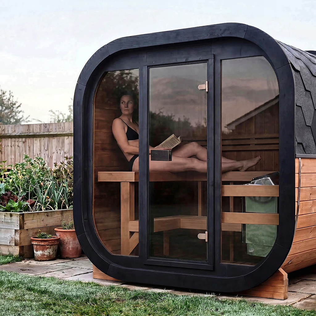 Recovery Sauna Cube by Cartvora — 3–5 Person Outdoor Sauna