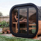 Recovery Sauna Cube by Cartvora — 3–5 Person Outdoor Sauna