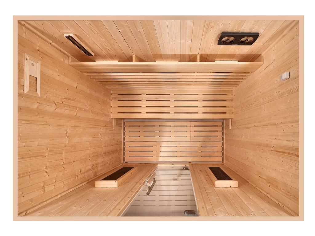 3 Person Spacious Indoor Infrared Sauna