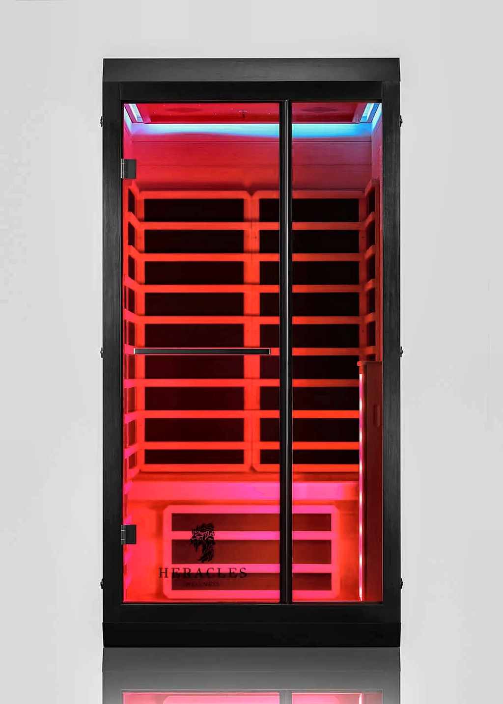 1–2 Person Smart Far Infrared Sauna with Red Light