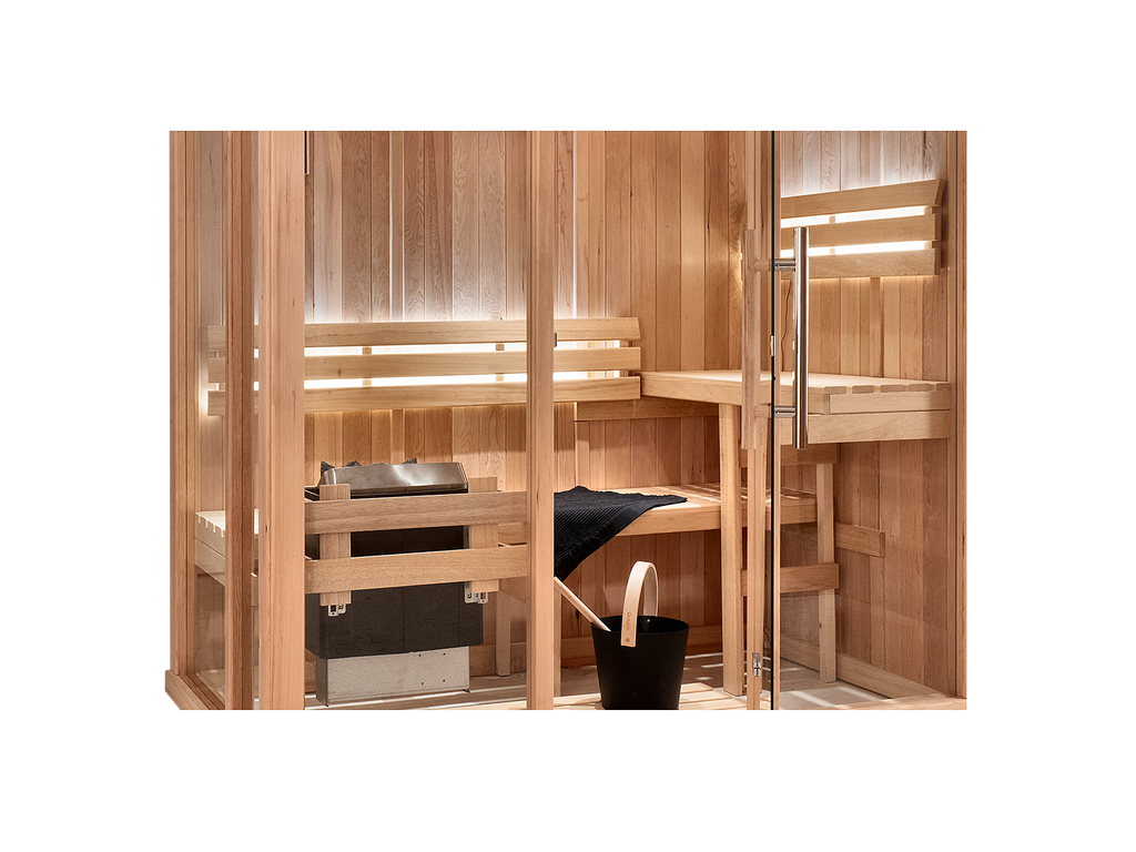 2 Person Long Indoor Finnish Sauna