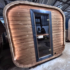 2 Person Compact Thermowood Outdoor Sauna