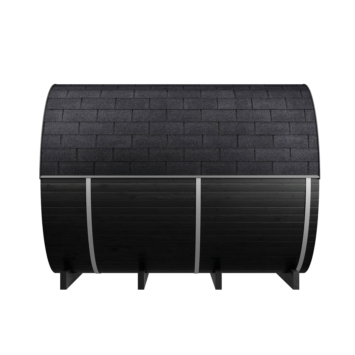 6–8 Person Large Thermowood Barrel Sauna with Window