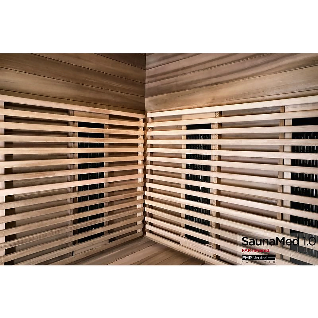SaunaMed by Cartvora — 4–5 Person Luxury FAR Infrared Sauna