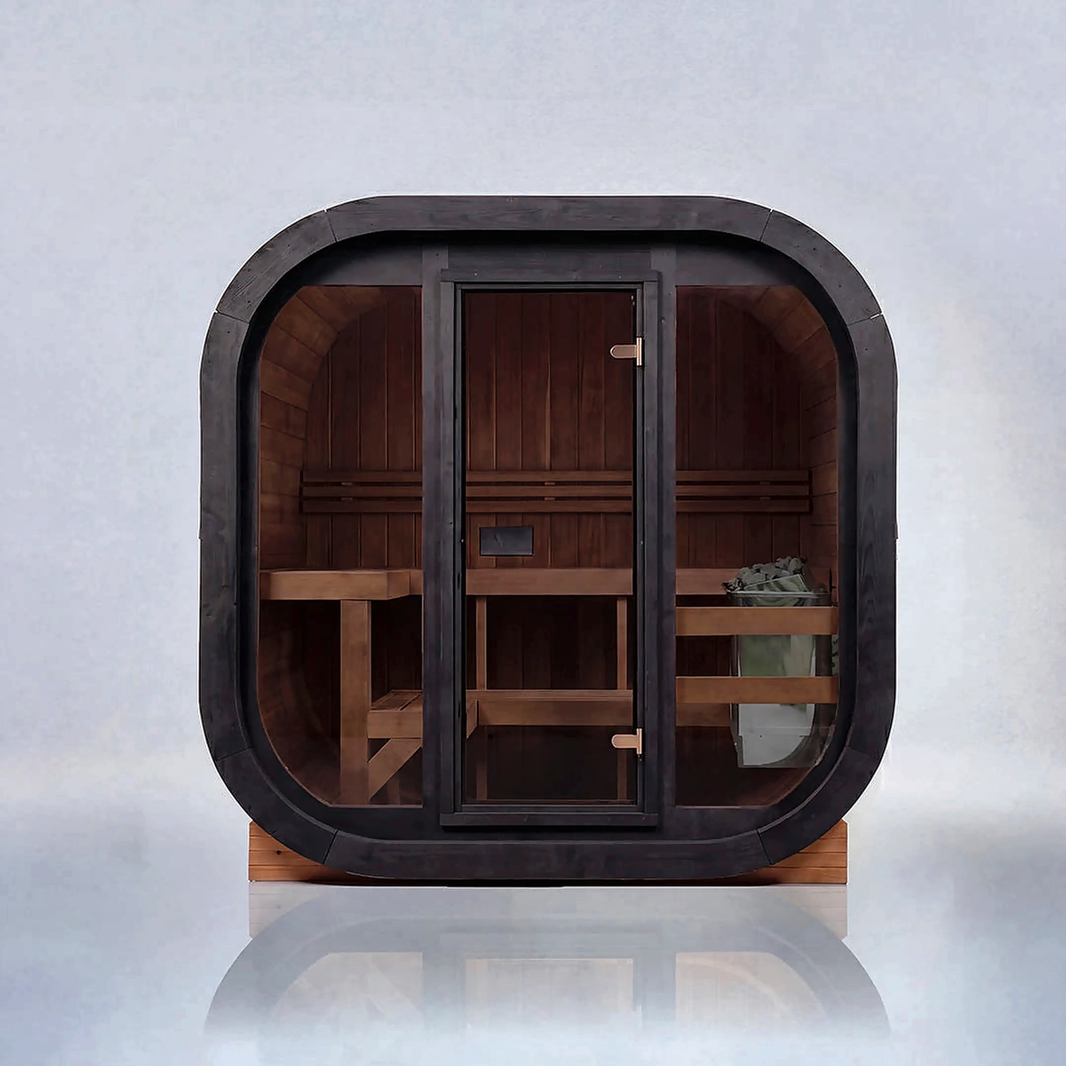 Recovery Sauna Cube by Cartvora — 3–5 Person Outdoor Sauna