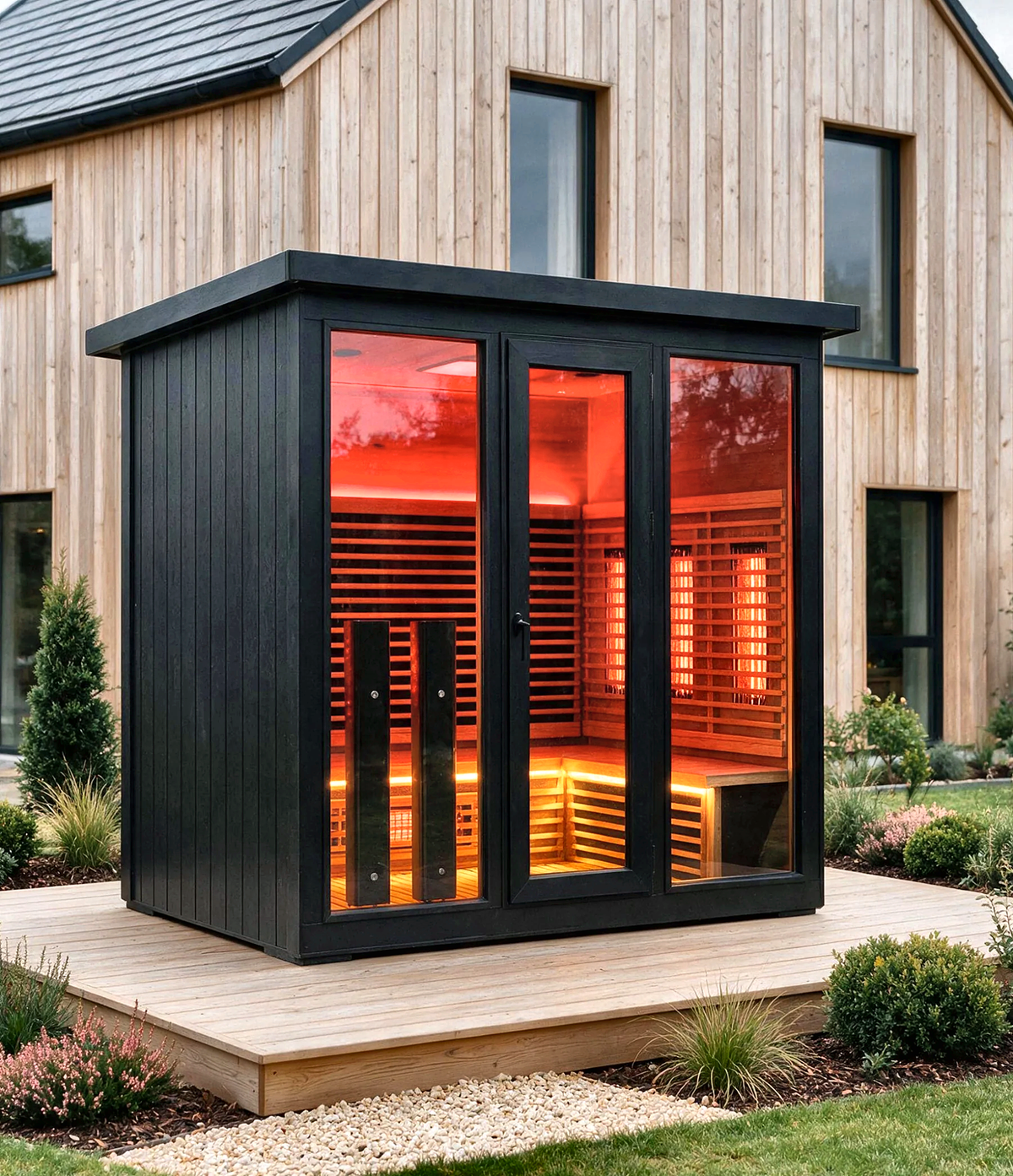 5 Person Outdoor Infrared Sauna