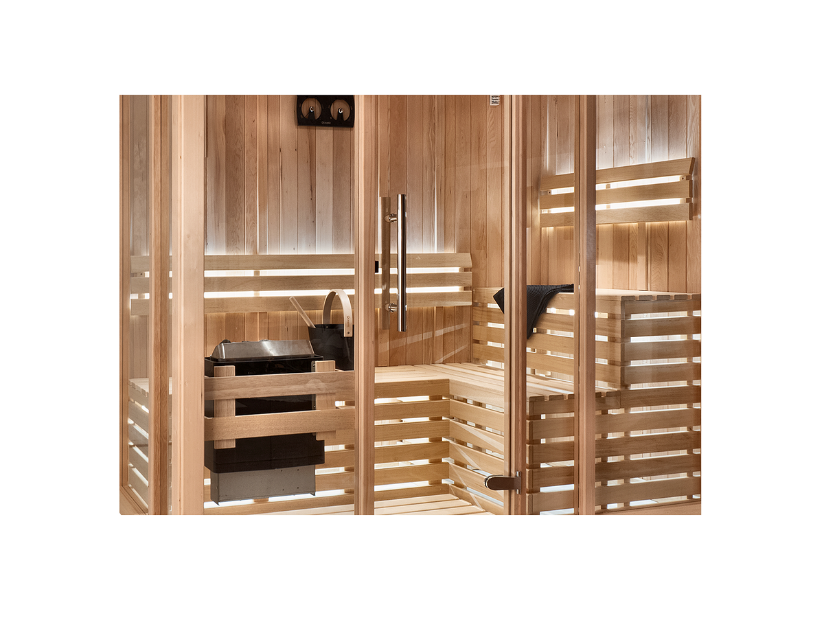 3 Person Indoor Finnish Traditional Sauna