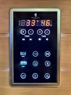 2 Person Full Spectrum Infrared Sauna with Red Light Panel