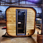 2 Person Compact Thermowood Outdoor Sauna