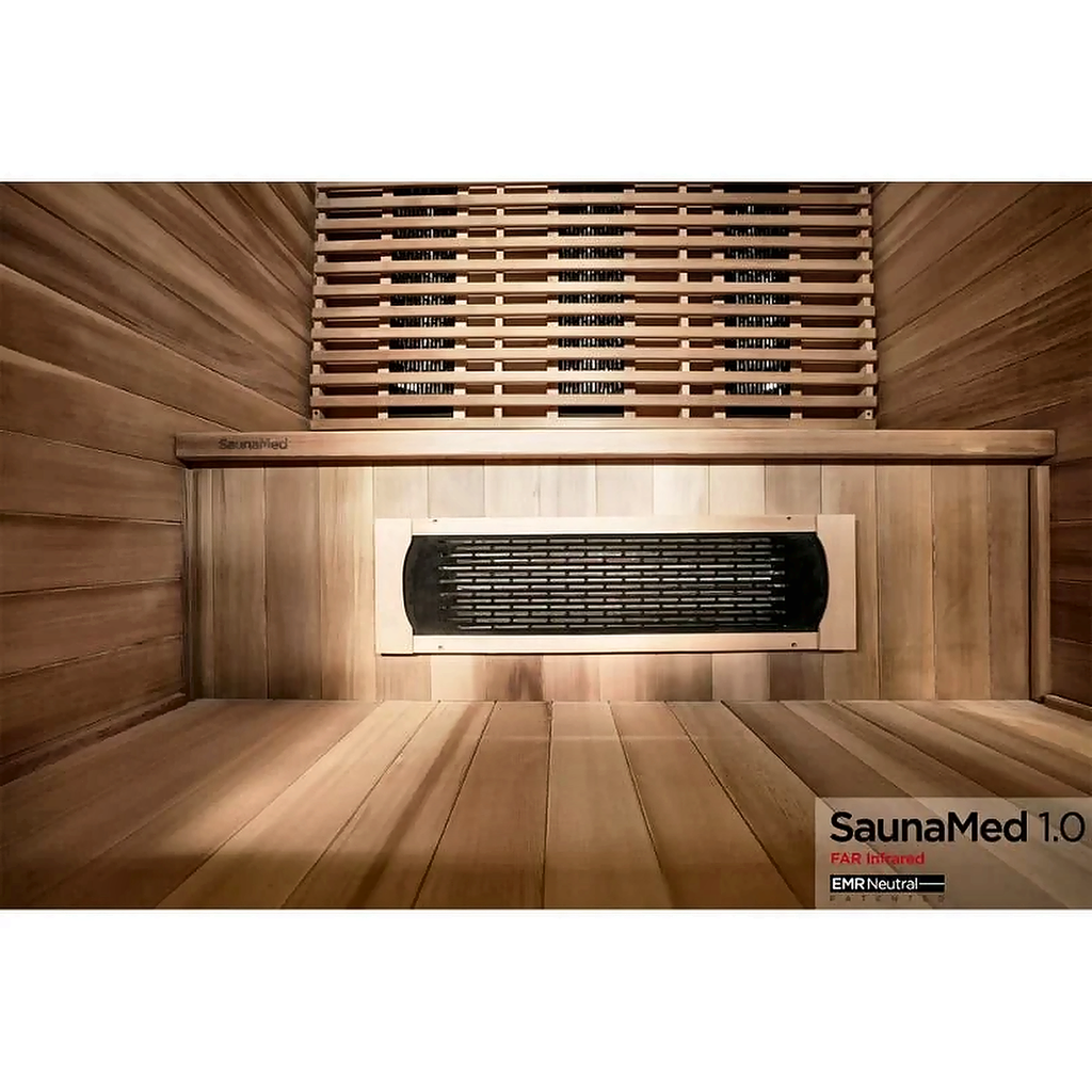 3 Person Luxury Canadian Cedar FAR Infrared Sauna