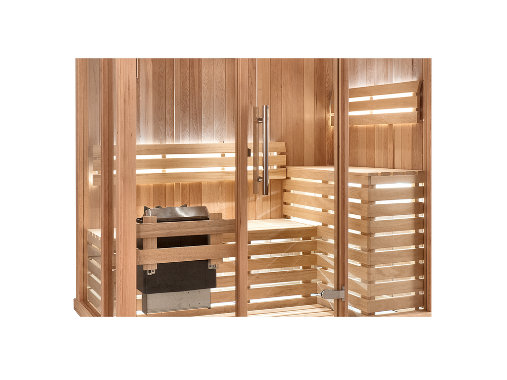 2 Person Long Indoor Finnish Sauna