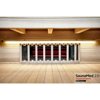 3 Person Full Spectrum Infrared Hemlock Sauna