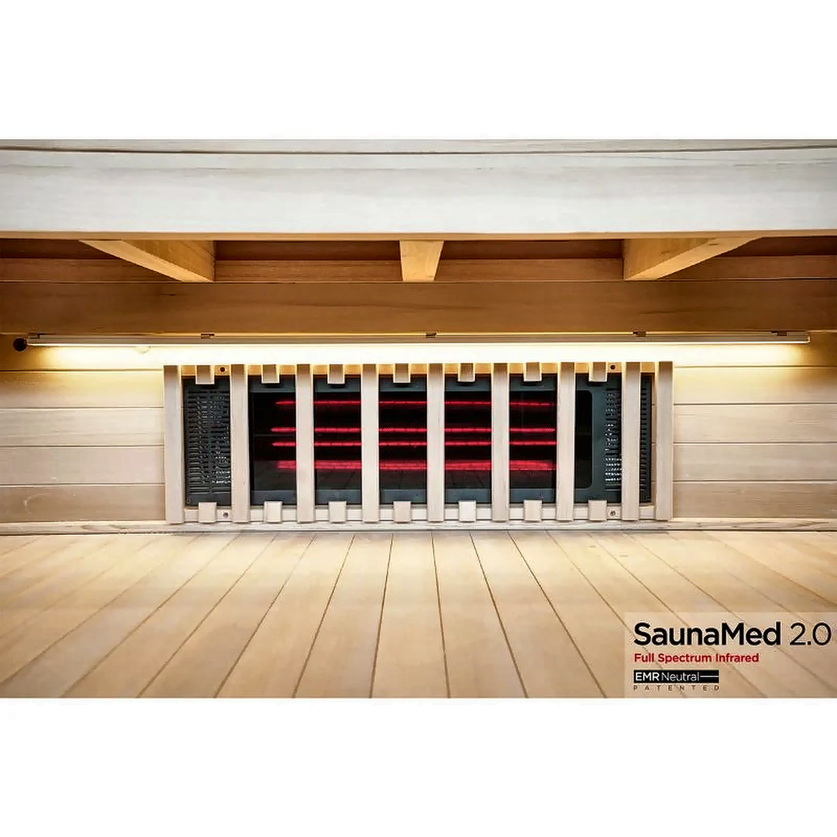 3 Person Full Spectrum Infrared Hemlock Sauna