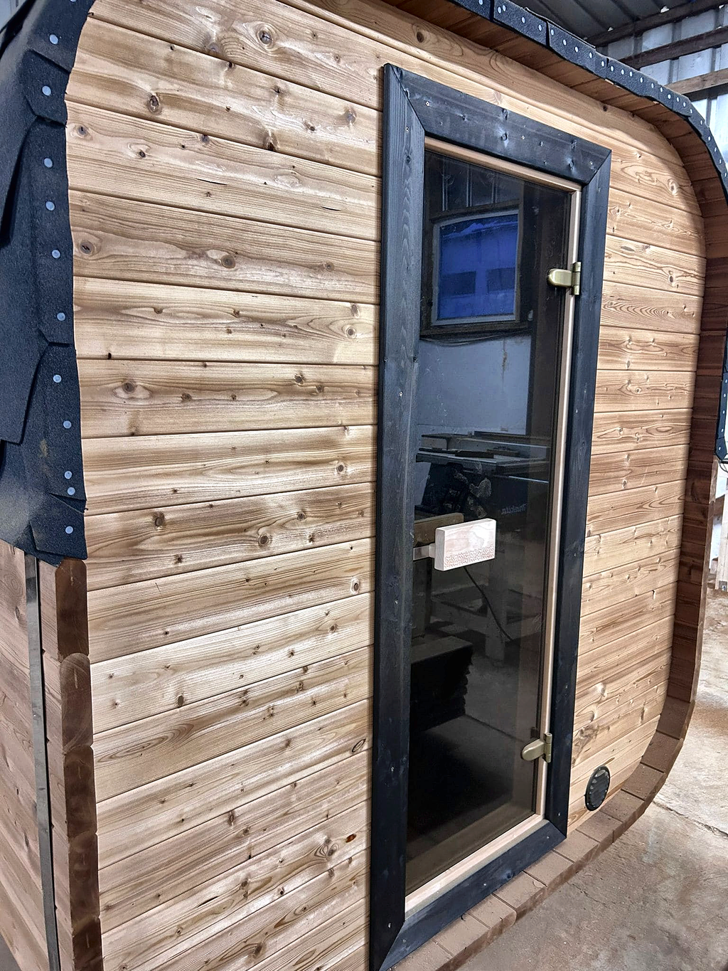 2 Person Compact Thermowood Outdoor Sauna
