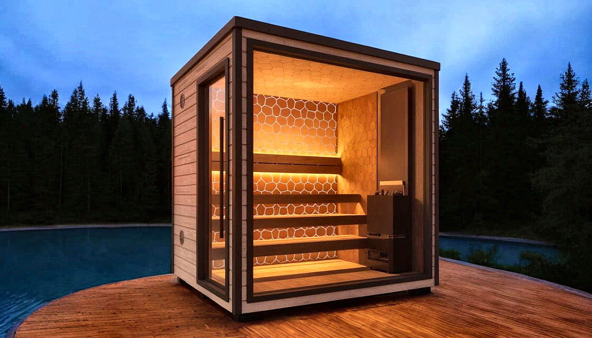 4 Person Nordic Outdoor Sauna