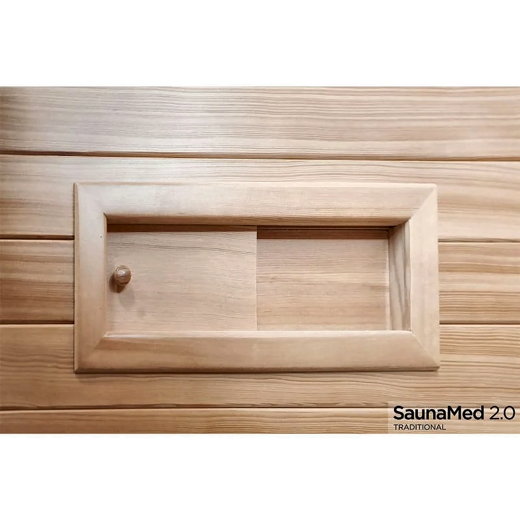 6 Person Traditional Hemlock Indoor Sauna