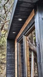 4–5 Person Compact Corner Outdoor Sauna