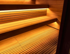 4 Person Outdoor Sauna with Covered Terrace