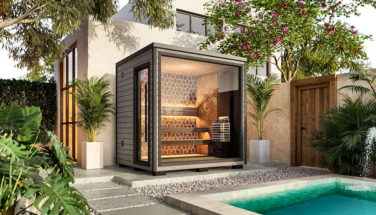 4 Person Nordic Outdoor Sauna