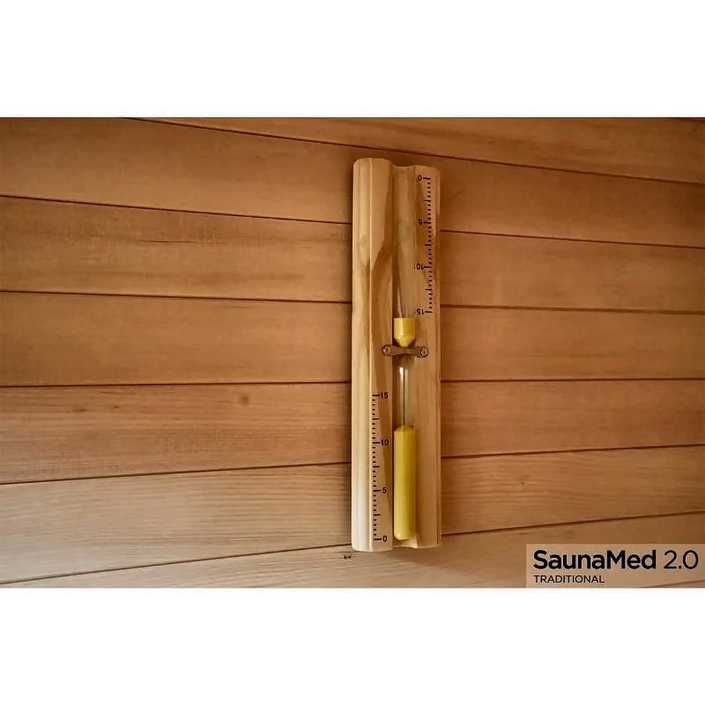 6 Person Traditional Hemlock Indoor Sauna