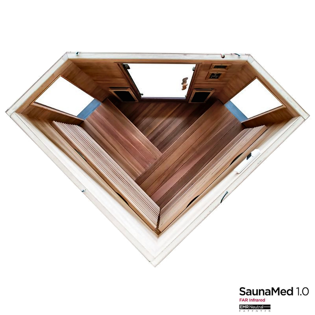 SaunaMed by Cartvora — 4–5 Person Luxury FAR Infrared Sauna