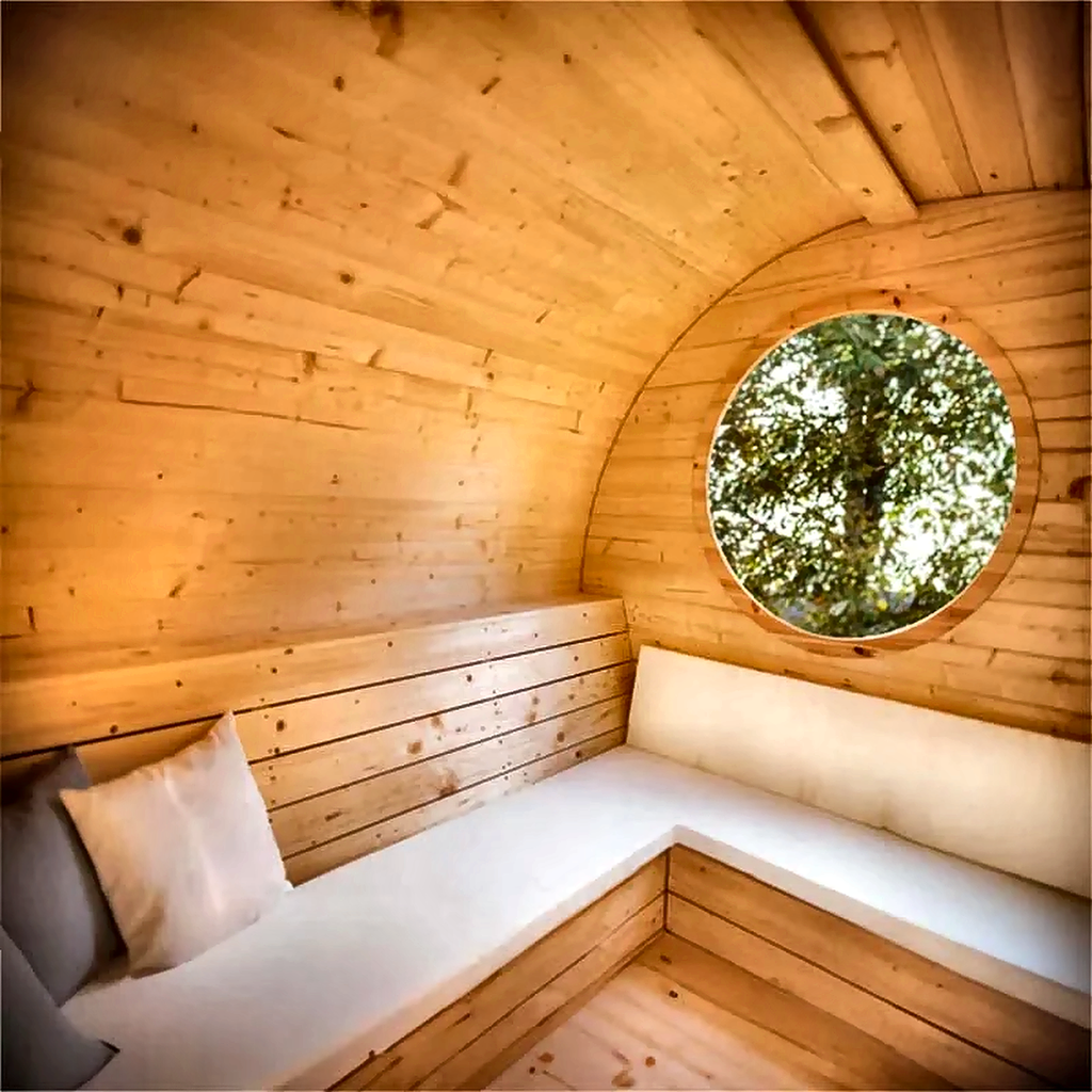 6–8 Person Nordic Spruce Outdoor Sauna